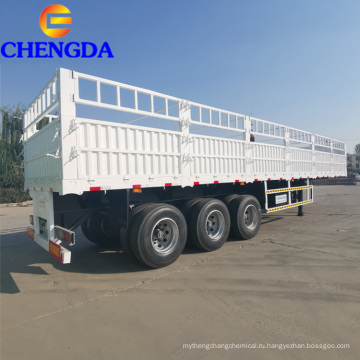 Объемный груз 40TON 3 Oxle Fence Semi Trailer